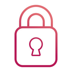 padlock  vector illustration