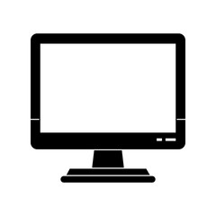 Pc screen isolated icon vector illustration graphic design