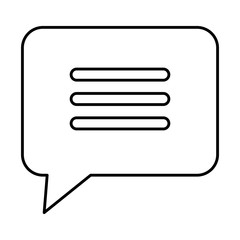 speech bubble isolated icon vector illustration design