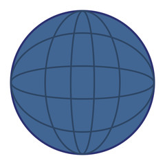 sphere planet isolated icon vector illustration design