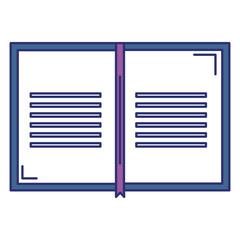 text book isolated icon vector illustration design