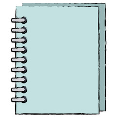 note book isolated icon vector illustration design