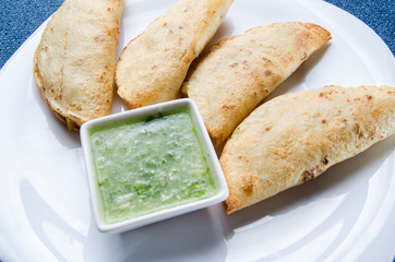 Mexican food: Tacos dorados