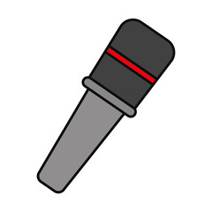 Journalist microphone icon