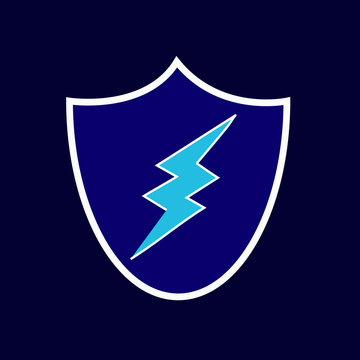 electroneum cloud security icon vector design