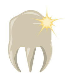 molar with pain icon