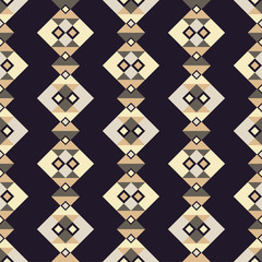 Ethnic boho seamless pattern. Tribal pattern. Folk motif. Textile rapport. - 189148365