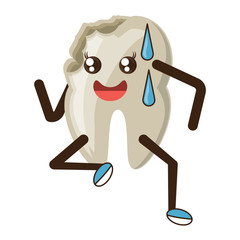 kawaii tooth icon image