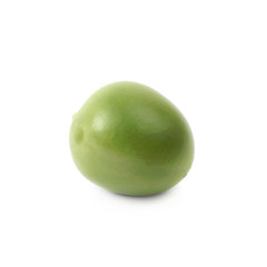 Green pea bean isolated