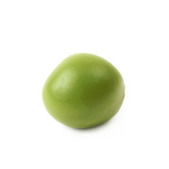 Green pea bean isolated