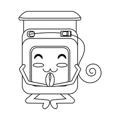 kawaii dental floss icon