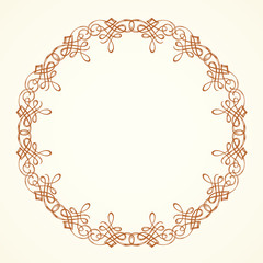 Vignette. Vector drawing