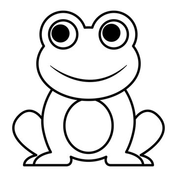 Frog Outline Images  Browse 7140 Stock Photos Vectors and Video  Adobe  Stock