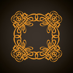 Vignette. Vector drawing