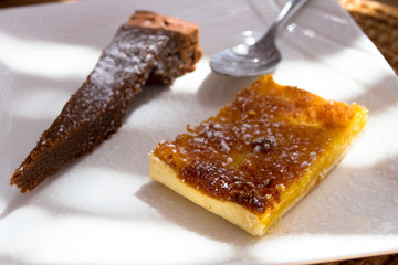 assiette de desserts