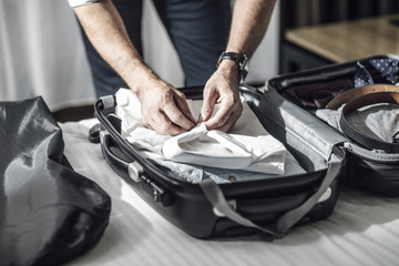 Businessman Going to Business Travel