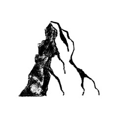 Mountain icon vintage 