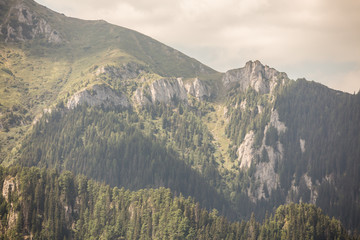 Fototapeta premium Late spring mountain landscape