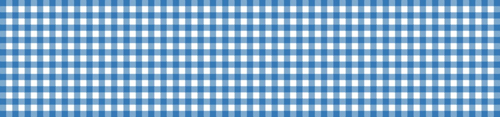Banner Tischdecke: Blau Weiß