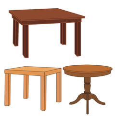 vector, isolated set of tables