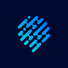 Modern abstract design logo element