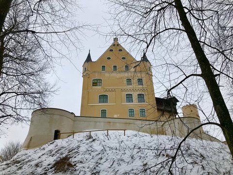 Mindelburg in Mindelheim (Schwaben, Bayern)