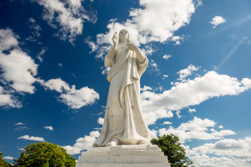 Fototapeta na wymiar Christ of Havana statue, Cuba