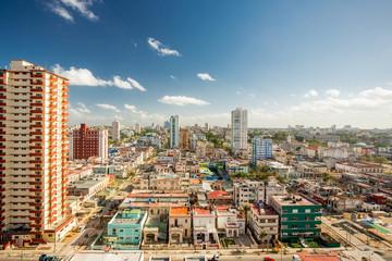 Naklejka premium Havana buildings. Aerial view