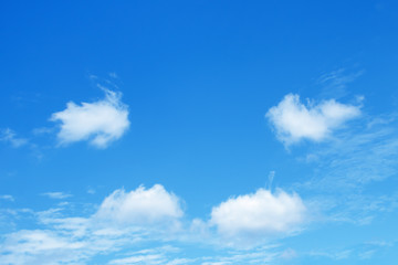 blue sky background with white clouds