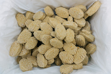 Frozen Food in the supermarket