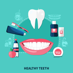 Healthy Teeth Design Concept
