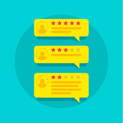 Fototapeta premium Concept of feedback.