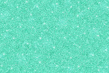 Turquoise shiny glitter texture