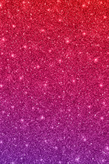Glitter background with red purple color effect