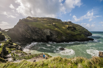 Tintagel, Corwall, England, UK