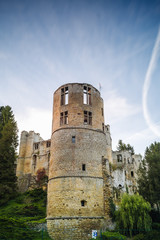 Fototapeta na wymiar Beaufort Castle in Luxembourg