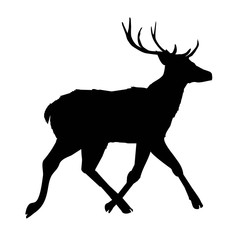 decoration, elegance, horned, object, shadow, buck, doe, big, vintage, cervus, cute, dappled, engraving, graceful, hoofed, mature, muzzle, powerful