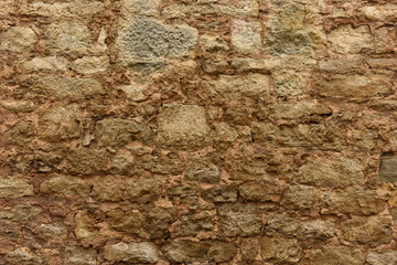 Stone wall.