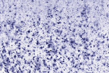 Rusty metal wall texture in blue color.