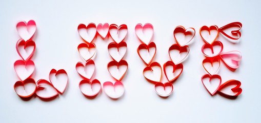 сердечки в день святого Валентина