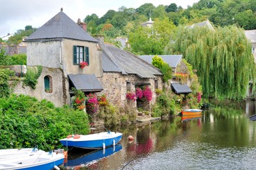 Les lavoirs de Pontrieux en Bretagne