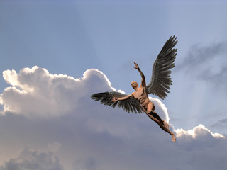 Angel in the sky