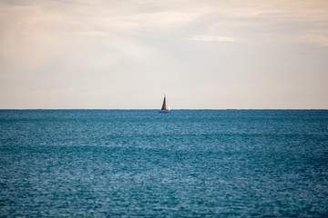 boat in the sea