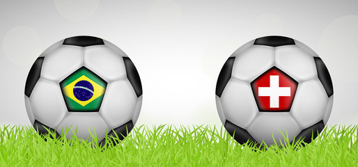 Gruppenphase - Brasilien vs. Schweiz