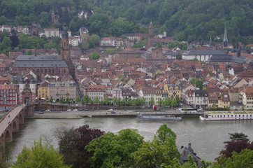 Fototapeta na wymiar Heidelberg ハイデルベルクの風景