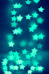 neon lights of the stars (aqua)