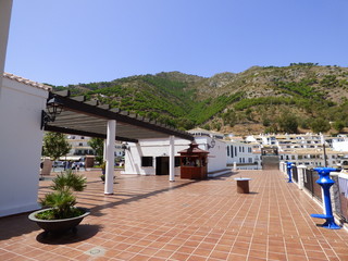 Mijas, pueblo andaluz de la provincia de Málaga (Andalucia, España) en la Costa del Sol