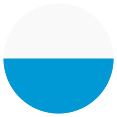 Fototapeta premium Bavaria flag vector