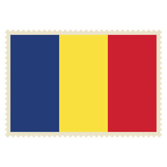 Romania flag vector