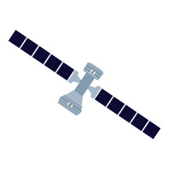 Satellite icon vector